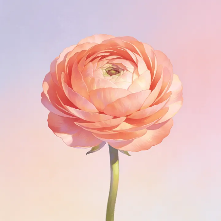 라넌큘러스 그림