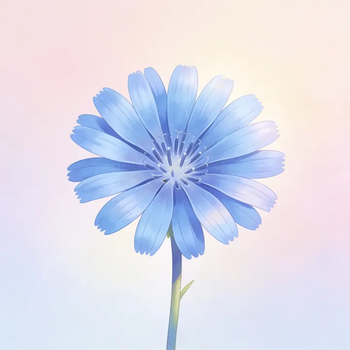 블루데이지 그림