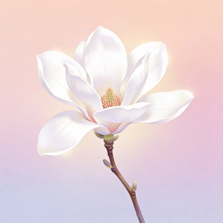 백목련 그림