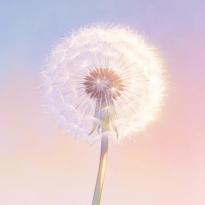 민들레 그림