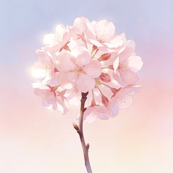 벚꽃 그림