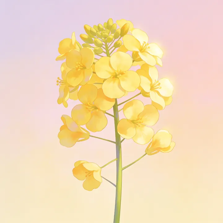유채꽃 그림