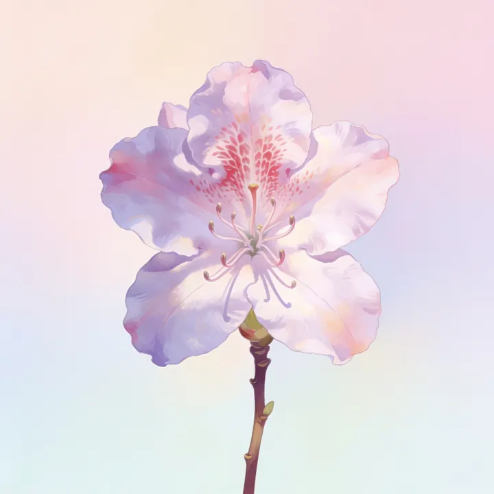 철쭉 그림