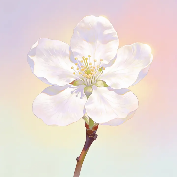배꽃 그림
