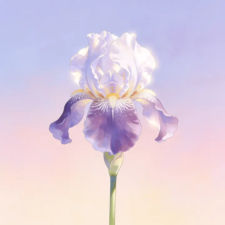 붓꽃 그림