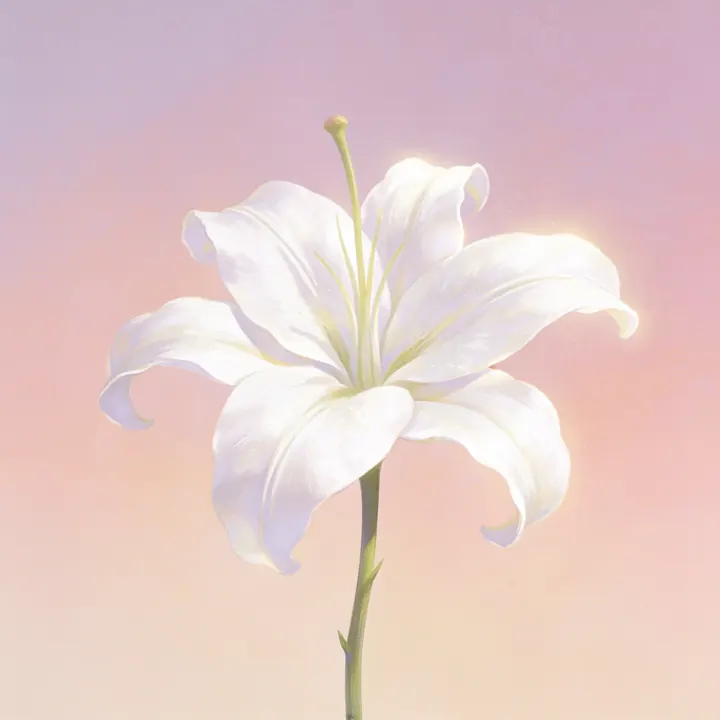 백합 그림