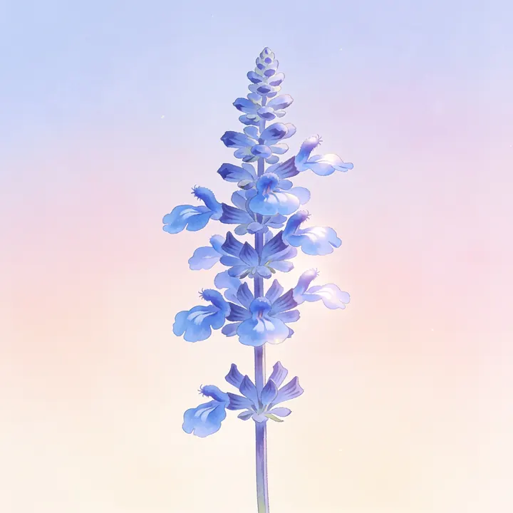 블루 세이지 그림