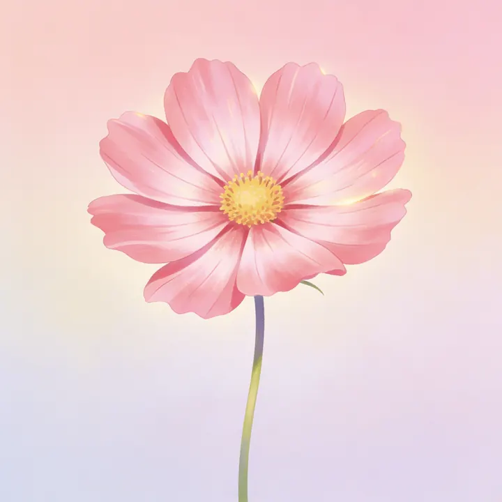 코스모스 그림
