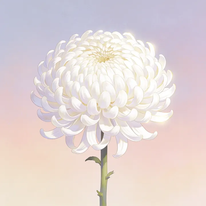 구절초 그림