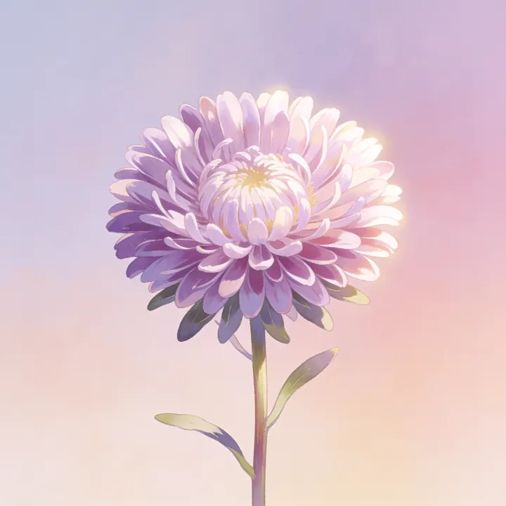 과꽃 그림