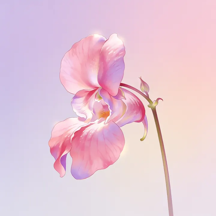 물봉선 그림