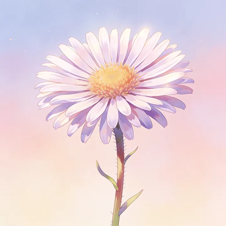 개미취 그림