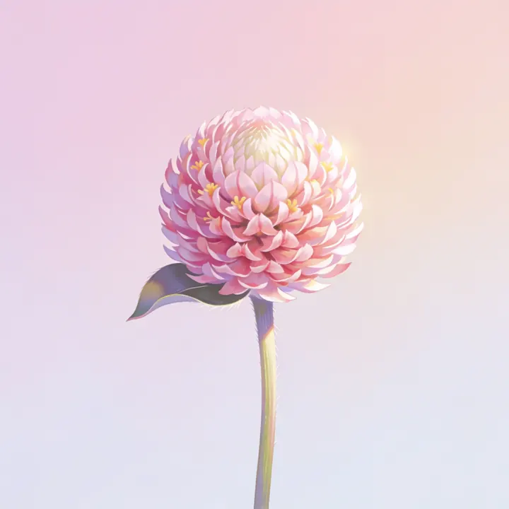 천일홍 그림
