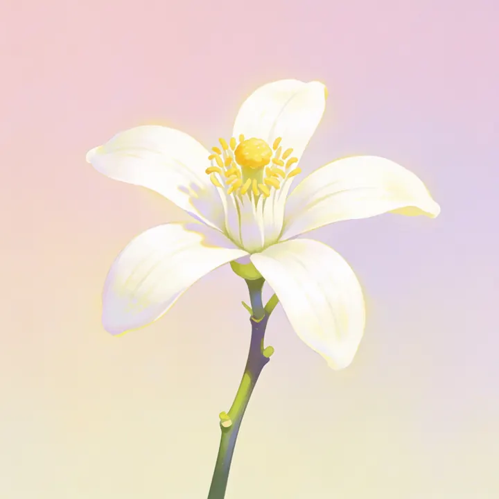 레몬꽃 그림