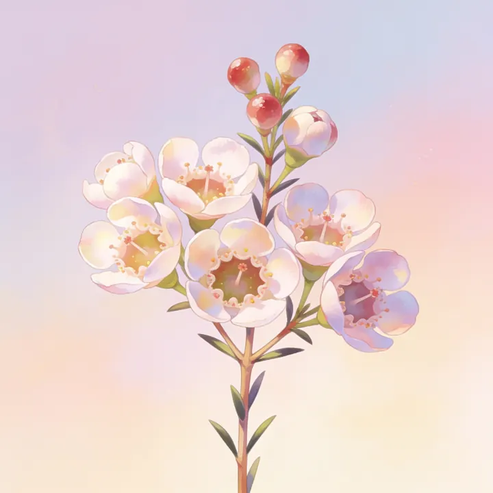 왁스플라워 그림