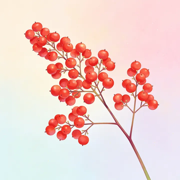 백량금 그림