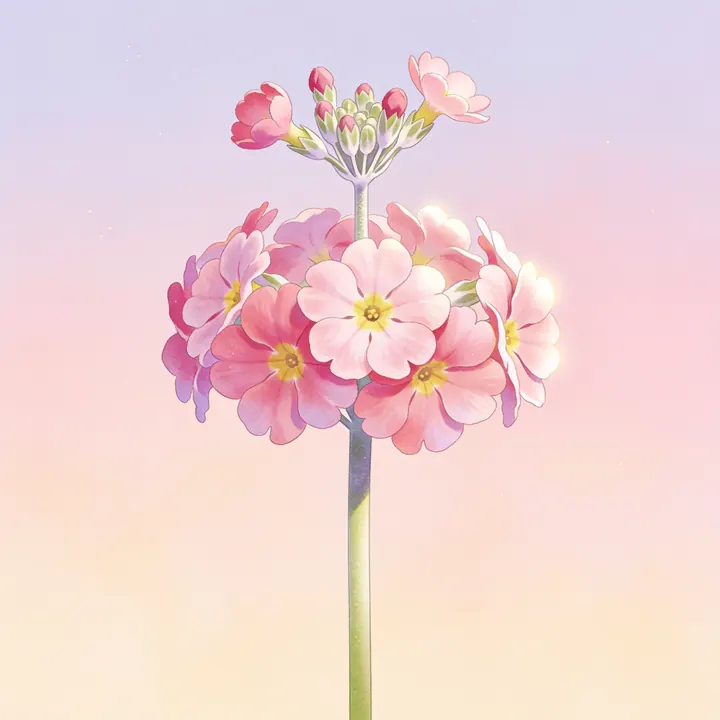 프리뮬러 줄리안 그림