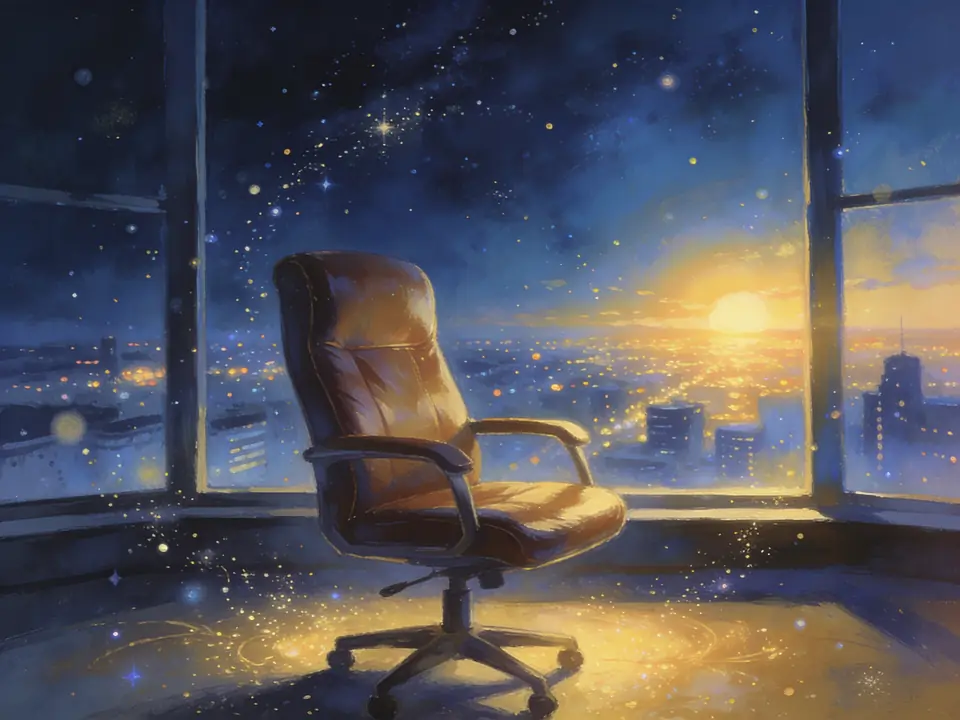 직장 상사 꿈을 그린 그림