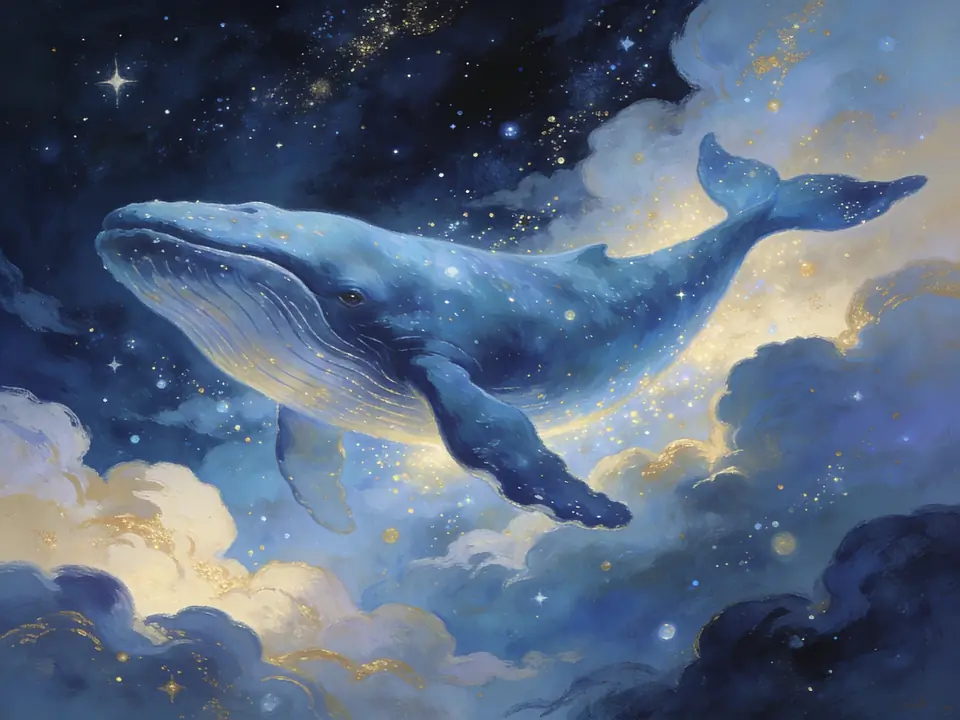 고래 꿈을 그린 그림